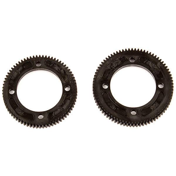 Team Associated B74 Centre Diff Spur Gears, 72/78 Tooth - AS92149