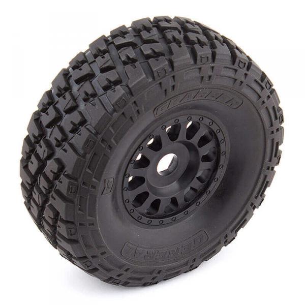 Team Associated Nomad Db8 Wheels/Tyres Mounted (Pr) - AS89604