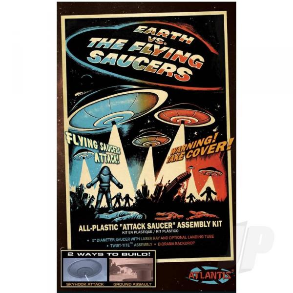 Earth vs The Flying Saucer - Atlantis Models - AMC1005
