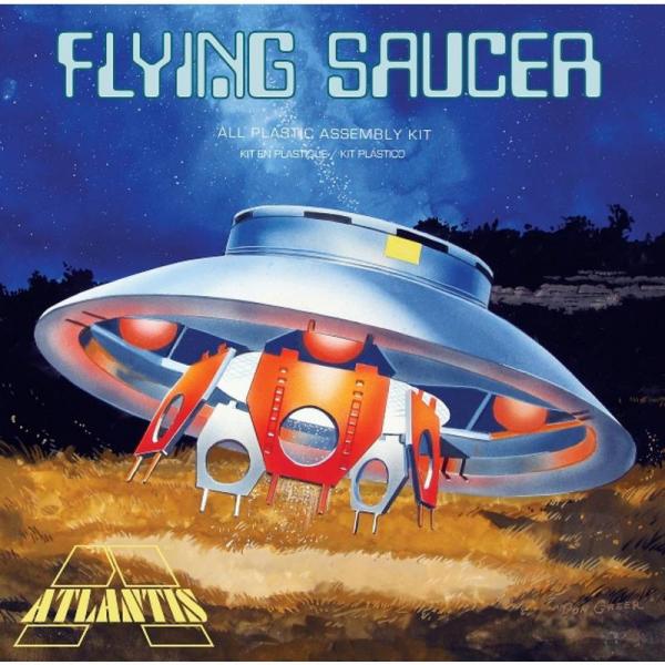 1-72e The Flying Saucer (Invaders) - Atlantis Models - AMCA256
