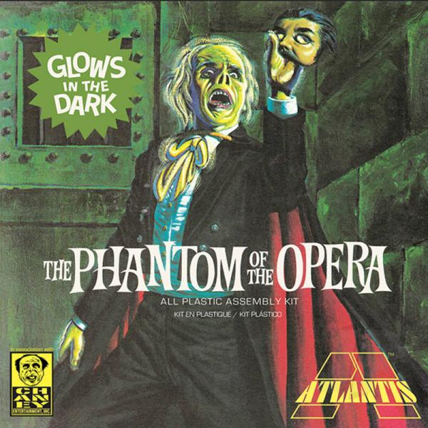 1-8e Phantom of the Opera - Glow in the Dark Edition - Atlantis Models - AMCA451