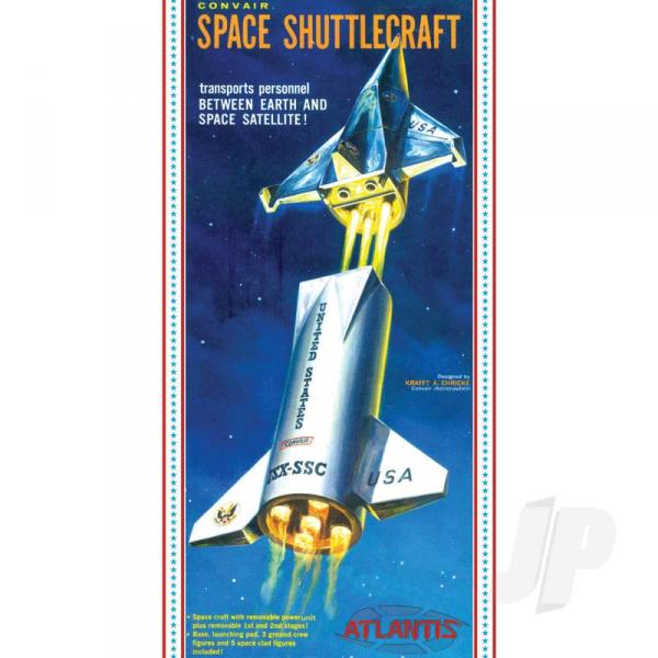 1-150e Convair Shuttle Craft - Atlantis Models - AMCH1828