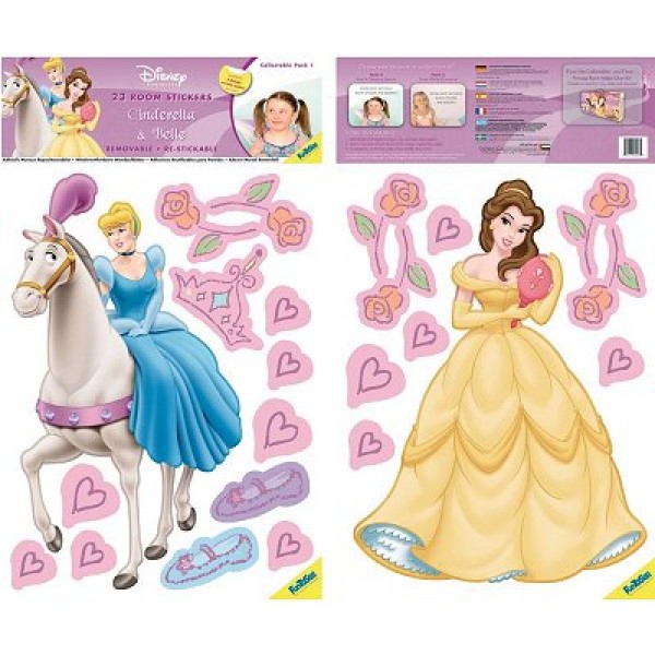 Blister 23 stickers - Princesses Disney - Sycomore-FTS05301