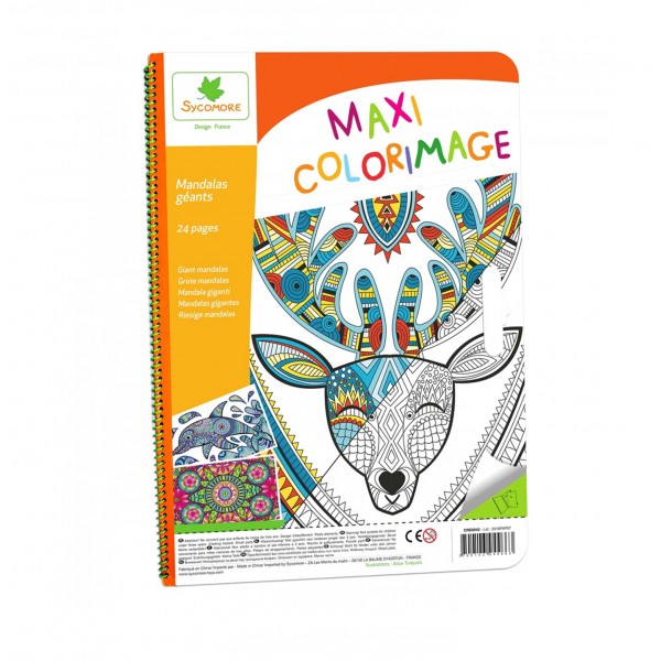 Colorimage Géant : Mandalas - Sycomore-CRE6042