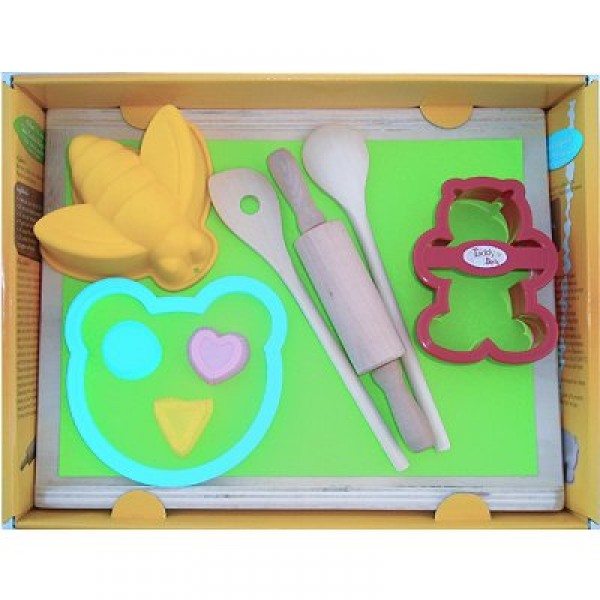 Kit de pâtisserie - Planche, moule en silicone Abeille et accessoires - Sycomore-CC93321