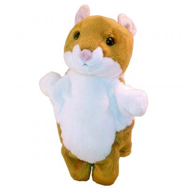 Peluche Marionnette Hamster - Sycomore-PEL70582