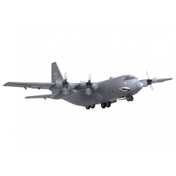 Avios C-130 Hercules Gris Miltaire Quadri Moteur 1600mm (PNF) - AVIOS-C130