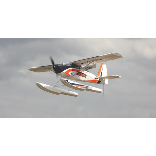 Durafly Tundra - Orange/Grey - 1300mm Sports Model Flaps (PNF) - 9499000333-0
