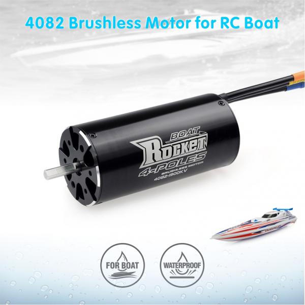 Moteur Brushless Bateau Rocket 4082 1600kV + Contrôleur Brushless Bateau 130A - 4082-1600-130A