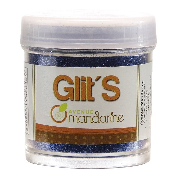 Paillettes Glit'S 45g : Bleu Roy - Mandarine-42618MD