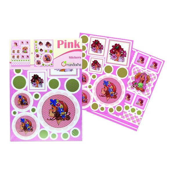 Stickers décoratifs Collection Pink - Mandarine-62040MD