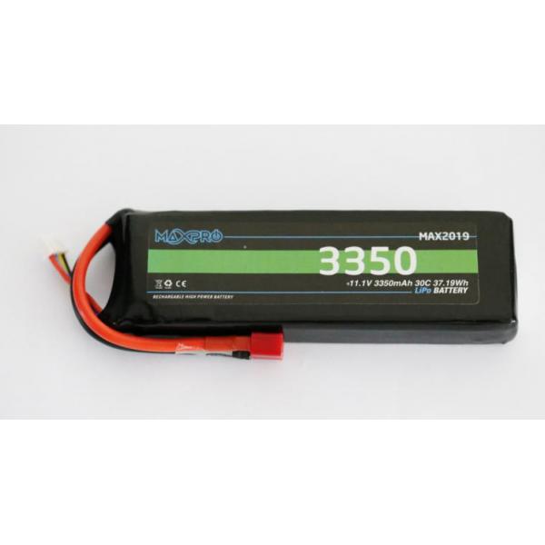 Accu Lipo 3S 11.1V 3350mAh 30C DEAN - 100031MAX2019