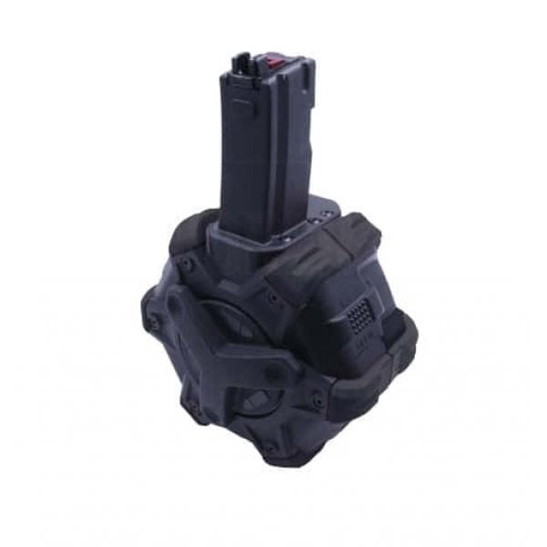 Chargeur Gaz Adaptative Drum pour MP5 GBBR WE 350 billes - CPG4106