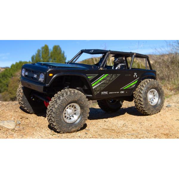 Axial 1/10 Wraith 1.9 4WD Brushed RTR T2 Noir - AXI90074T2