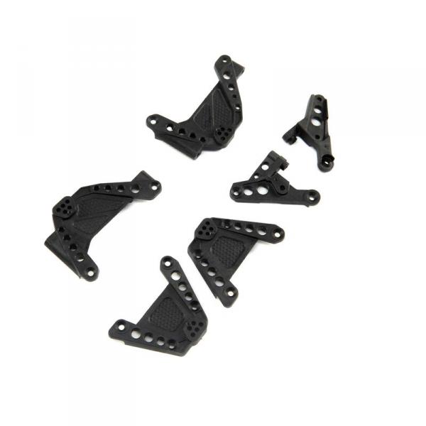 Shock Towers & Panhard Mounts FR/RR SCX10III - Axial - AXI231017