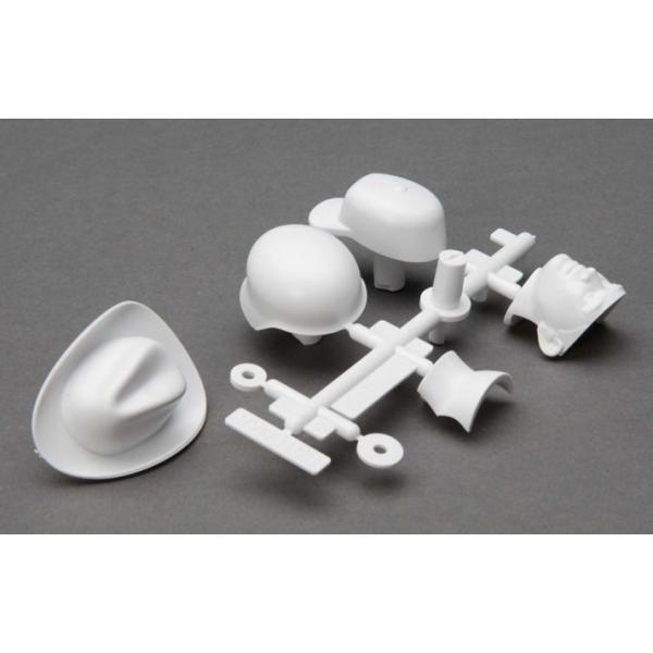 Drivers Head and Hat Set (White) - AXI31635