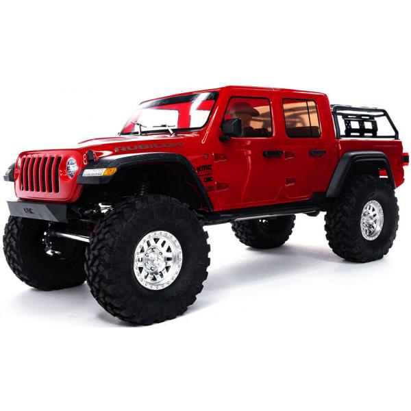 Axial - SCX10 III Jeep JT Gladiator w/Portals 1/10 RTR Red - AXI03006BT2