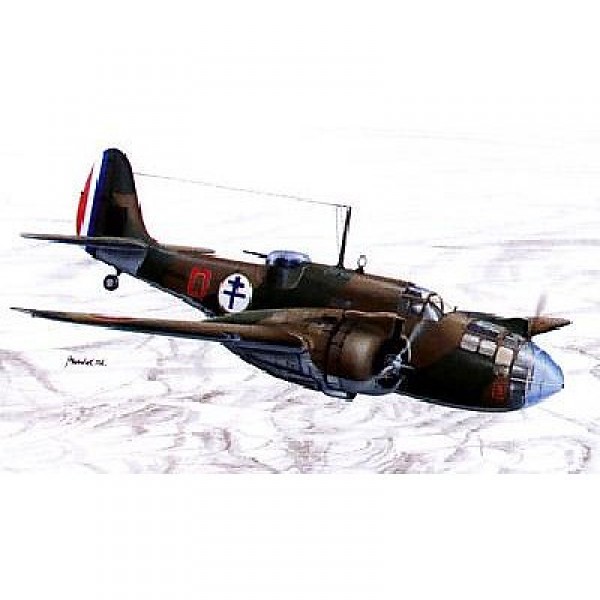 Maquette avion : Baltimore Mk V Groupe de Bombardement 1/17 - Azur-AZ72067