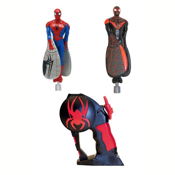 Pack 2 figurines Flying Heroes : Spiderman - Bandai-84591