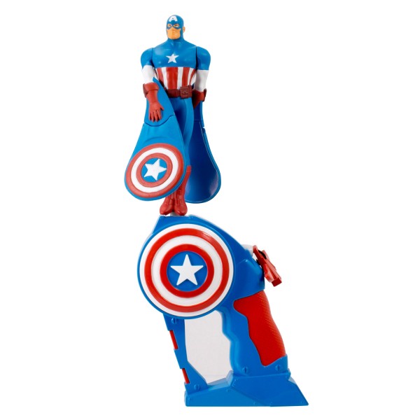 Figurine Avengers : Flying Heroes : Captain America - Bandai-52694-52255