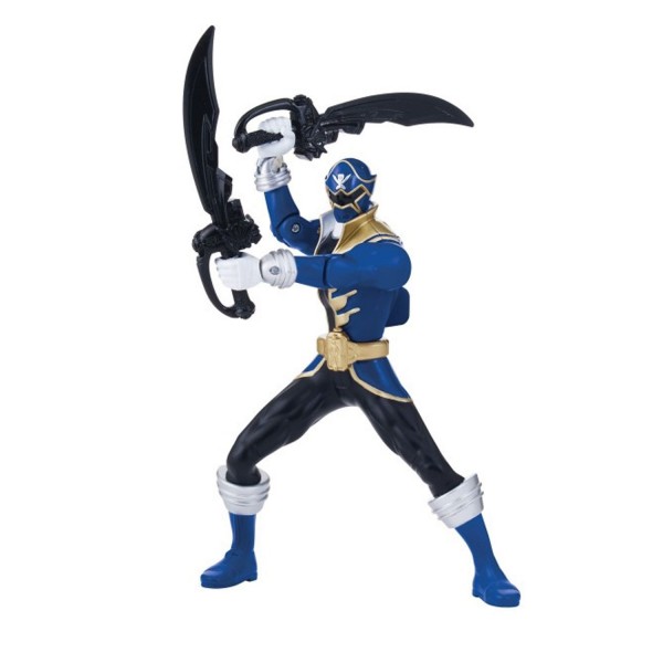 Figurine double action 16 cm Power Ranger bleu - Bandai-38140-2