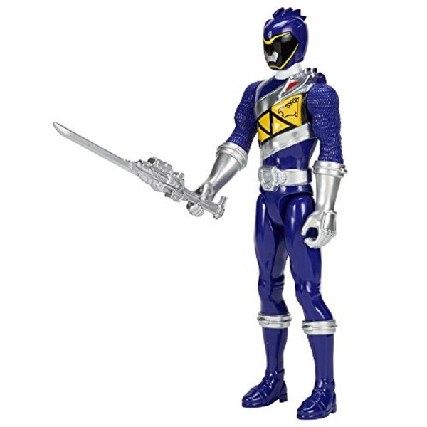 Figurine Power Rangers Dino Super Charge 30 cm : Ranger Bleu - Bandai-43120-43122