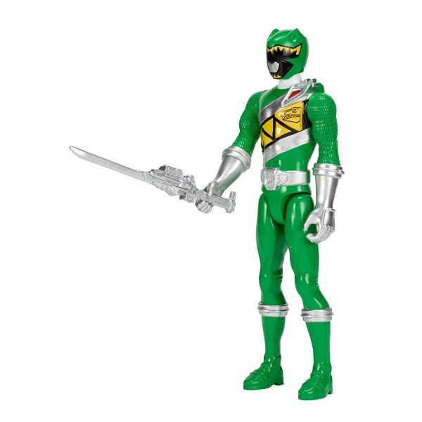 Figurine Power Rangers Dino Super Charge 30 cm : Ranger Vert - Bandai-43120-43123