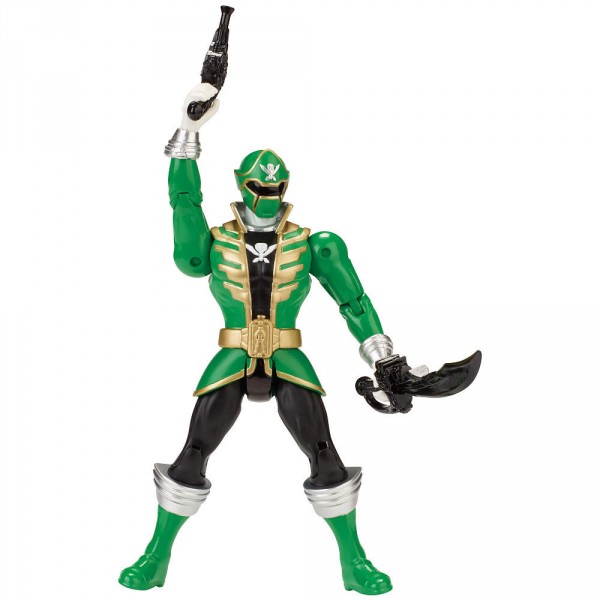 Figurine Power Rangers Super Mega Force : Ranger Vert - Bandai-38200-38203