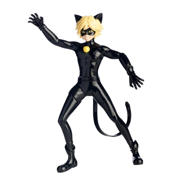 Figurine Miraculous : Chat noir cataclysme - Bandai-39730-39732