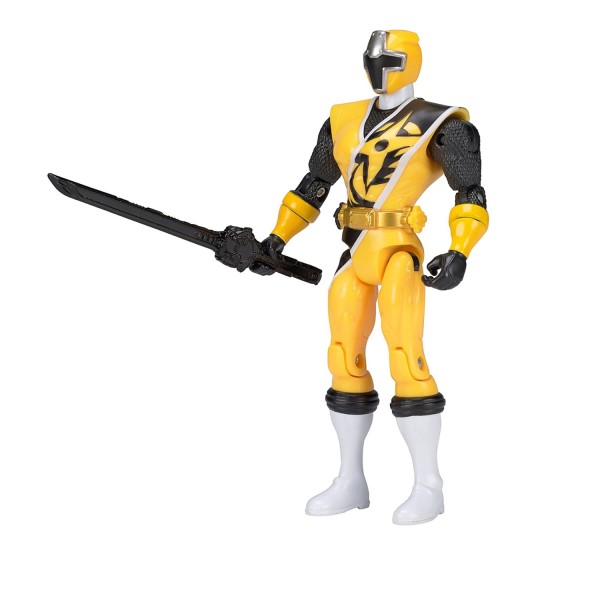 Figurine Power Rangers 12 cm Ninja Steel : Jaune - Bandai-43700-3