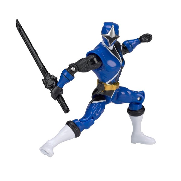Figurine Power Rangers 12 cm Ninja Steel : Bleu - Bandai-43700-4