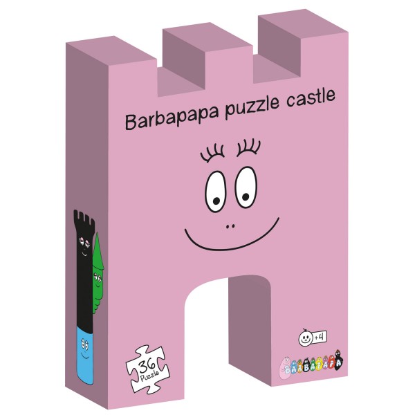 Puzzle 36 pièces : Château Barbapapa - BarboToys-62214