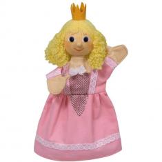 Marioneta Princesa Rosa - Títere Tradicional - 30 cm - BASS