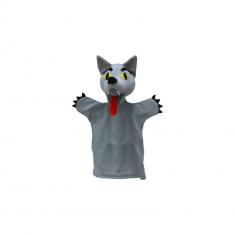 Marioneta Lobo - Juguete de Tela Tradicional - 30 cm - BASS