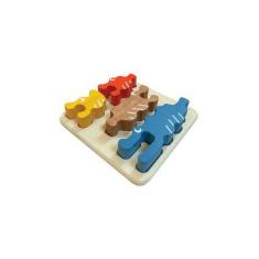 Puzzle 3D Crocodile - Assembler & Empiler - BASS
