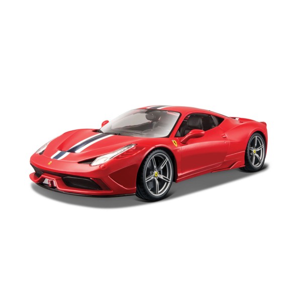 Modèle réduit de voiture de sport : Ferrari 2015 R & P 458 Spéciale : Echelle 1/18 - Bburago-16002