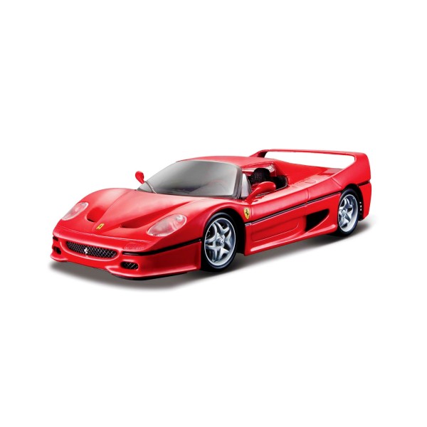 Modèle réduit de voiture de sport : Ferrari RP F50 rouge : Echelle 1/18 - BBurago-16004