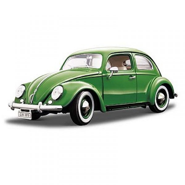 Modèle réduit - Volkswagen Kafer Beetle (1955) - Collection Gold - Echelle 1/18 : Vert - BBurago-12029-3