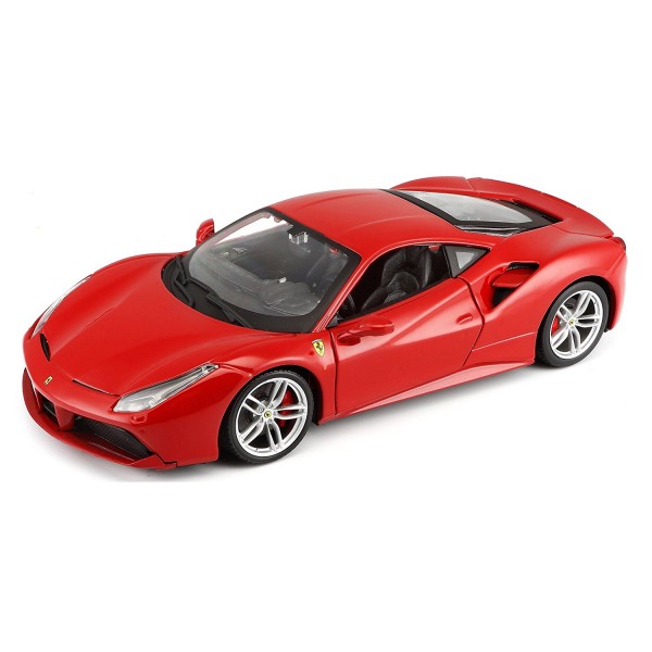 Modèle réduit Ferrari Race & Play 1/24 : 488 GTB - Bburago-26013