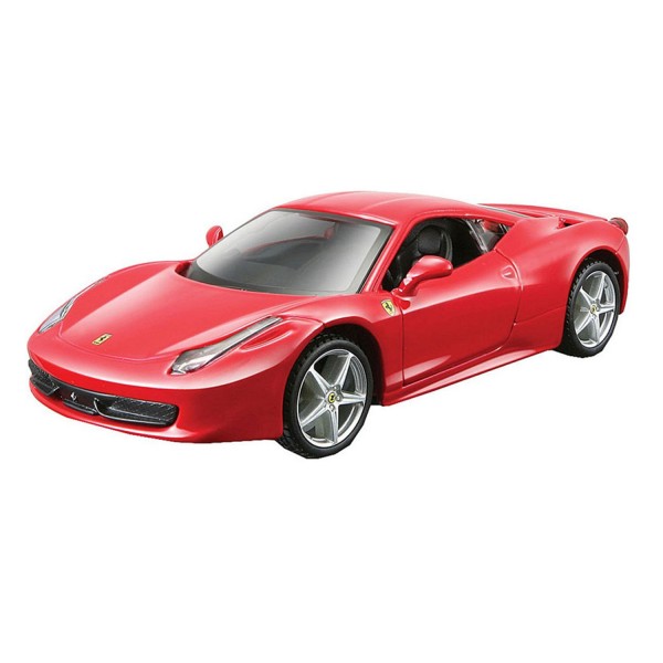 Modèle réduit Ferrari Race & Play 1/43 : Ferrari 458 Italia - Bburago-36100-13