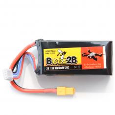 Batterie Lipo 3S 11.1v 1300mAh 20C (par ex. eTurbine TB250 & FPV racer) prise XT60