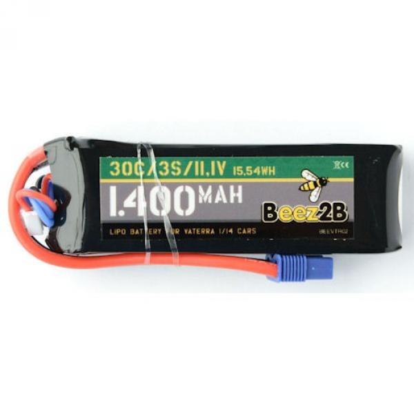 Batterie Lipo 3s 11.1v 1400mAh pour Vaterra 1/14 Cars - BEEVTR02