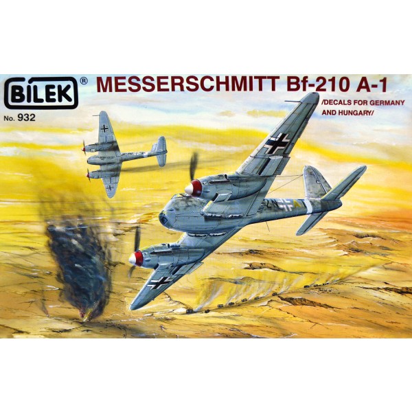 Maquette avion : Messerschmidt Bf-210 A-1 - Bilek-932