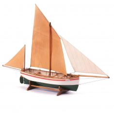 Barco modelo de madera: Le Bayard