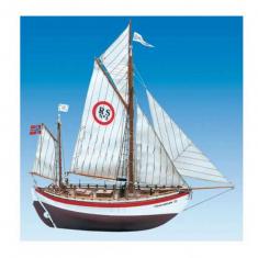 Maquette bateau en bois : Colin Archer