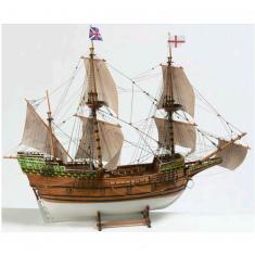 Schiffsmodell aus Holz: Mayflower