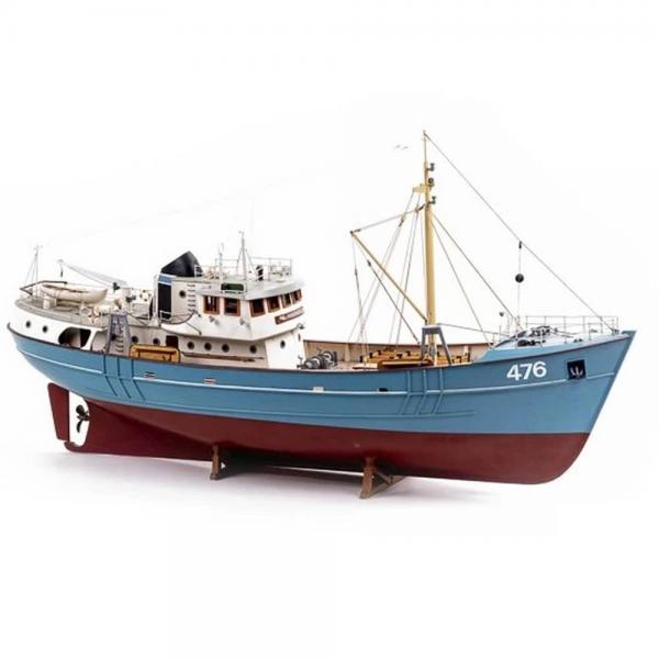 Maquette bateau en bois : chalutier Nordkap - Billing-428330