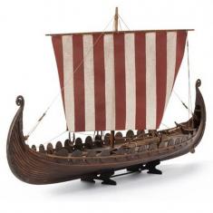 Viking model wooden boat: Special Oseberg