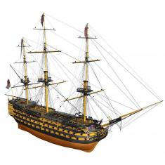 Wooden ship model: Hms Victory
