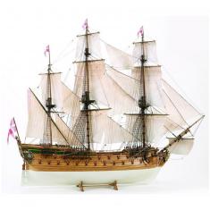 Wooden ship model: Norske Love